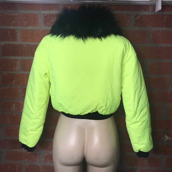 🌺Highlight Of My Day Neon Yellow Jacket - Picture 5 of 6
